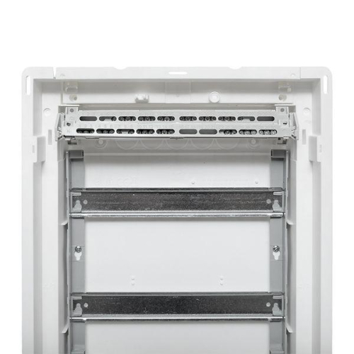 Щит комбинированный встраив. Nova (2 DIN + 2 МП) 4 габарит с пластик. дверью IP40 EKF nv-cb-pd-2+2