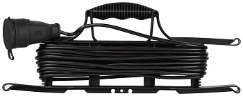 Удлинитель силовой GREEN LINE FR-6-10m Greenline на рамке 1 розетка без заземления 10м ПВС 2х0.75кв.мм Эра Б0065090