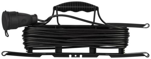 Удлинитель силовой GREEN LINE FR-6-10m Greenline на рамке 1 розетка без заземления 10м ПВС 2х0.75кв.мм Эра Б0065090