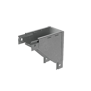 Угол для лотка вертикальный внешний 50х600мм с разворотом трассы на 180град. "ПЛЮС" HD85 КМ PL18568