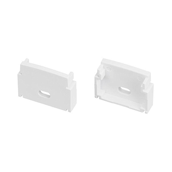 Заглушка FANTOM-W23-S с отверстием пластик (комплект) Arlight 047500