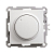 Светорегулятор поворотный W59 400Вт 230В механизм бел. SE SR-5S3-1-86