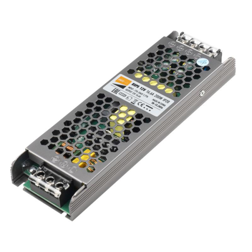 Блок питания для светодиод. ленты BSPS 200Вт 16.5А 12В IP20 метал. JazzWay 2859433A