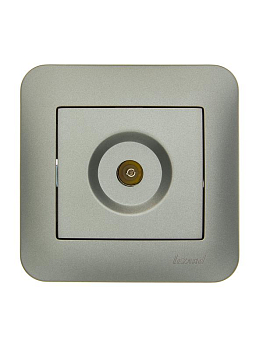 Розетка телевизионная проходная TV СП ASTI IP20 в сборе платина. LEZARD 7081-3535-129