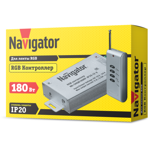 Контроллер 71 495 ND-CRGB180RF-IP20-12V Navigator 71495