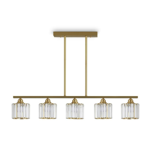 Люстра Ferrera Е27х5 200Вт IP20 Freya FR5474PL-05G