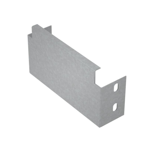 Заглушка для лотка 500х80 "ПЛЮС" ZUplus80-500 INOX304 КМ PL5984