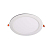 Светильник светодиодный ультратонкий встраив. PPL-R 18Вт 4000К IP40 WH d220мм круглый Jazzway 5009738A