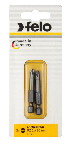 Бита крестовая PZ 2х50 (блист.2шт) FELO 02102536