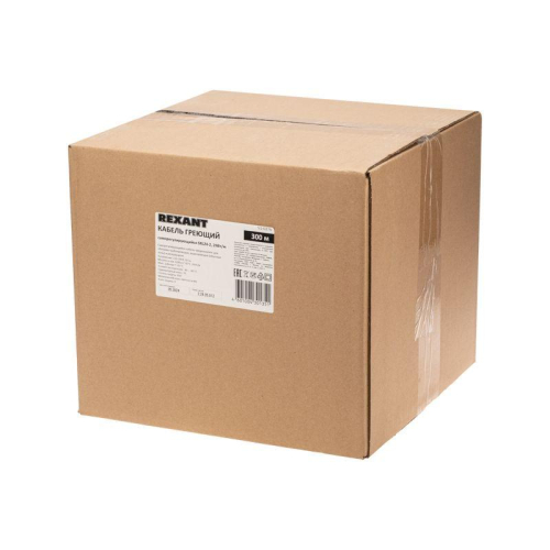 Кабель греющий (нагрев.) саморег. SRL24-2 неэкранированный 24Вт/м 0.9кв.мм/70м 300м Rexant 51-0276