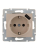 Розетка 1-м СП Karina 16А с заземл. с заряд. устройством USB механизм крем. LEZARD 707-0388-181 Розетка 1-м СП Karina 16А с заземл. с заряд. устройством USB механизм крем. LEZARD 707-0388-181