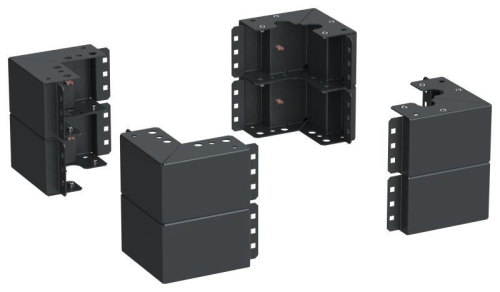 Уголок цоколя h=200мм черн. (уп.8шт) LINEA S ITK LS-BC05-B0-02