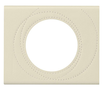 Рамка 1-м Celiane кожа макиато Leg 069431