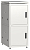 Шкаф напольный LINEA N 24U 600х800мм двухсекционный двери метал. сер. ITK IND-LN35-24U68-M2S