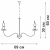Люстра 5xE14 макс. 40Вт Vitaluce V1661-1/5 Люстра 5xE14 макс. 40Вт Vitaluce V1661-1/5