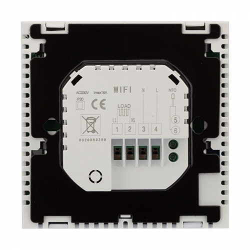 Терморегулятор с сенсорными кнопками R150 Wi-Fi бел. Rexant 51-0590