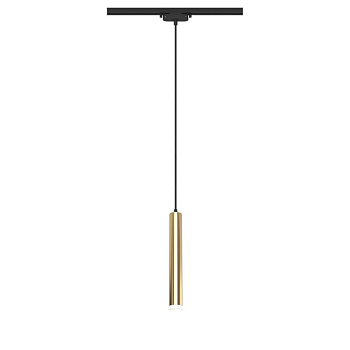 Светильник трековый подвес светодиодный ARTLINE 40х40х300мм 12Вт 840Лм 4000К 230В алюм./пластик. 5.5кв.м зол. Ritter 59714 2