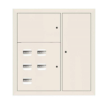 Щит этажный 5кв. RAL9001 (1000х950х150) Basic EKF mb28-v-5-r9001