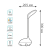 Светильник светодиодный настольный Qplus 6Вт 2700-6000К 330лм 5В аккум. Li-ion 1200мА.ч диммир. детский бел. GAUSS GT7011