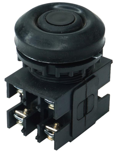 Выключатель кнопочный ВК30-10-22110-54 У2 2НО+2НЗ цилиндр 10А IP54 660В черн. Электротехник ET052784