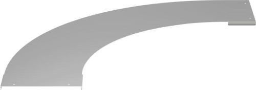 Крышка для угла лестничного 90град. осн.400 L1130 R600 сталь LESTA оцинк. IEK CPG05D-4-90-400-10