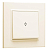 Переключатель 1-кл. СП Karea 10А IP20 крем. Makel 56010005