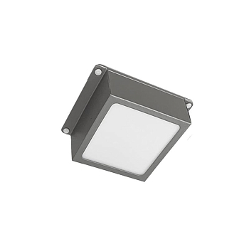 Светильник светодиодный PPL 089/G OPAL 9Вт 4000К IP40 GREY ДВО/ДПО домино в потолок Грильято сер. Pro JazzWay 5060197