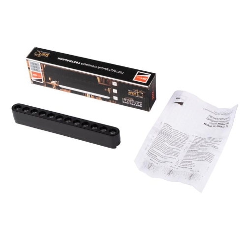 Светильник светодиодный трековый Метр (MTR)16 1212 12Вт 3000К IP20 spot 36град. BL низковольтный черн. Pro JazzWay 5056299