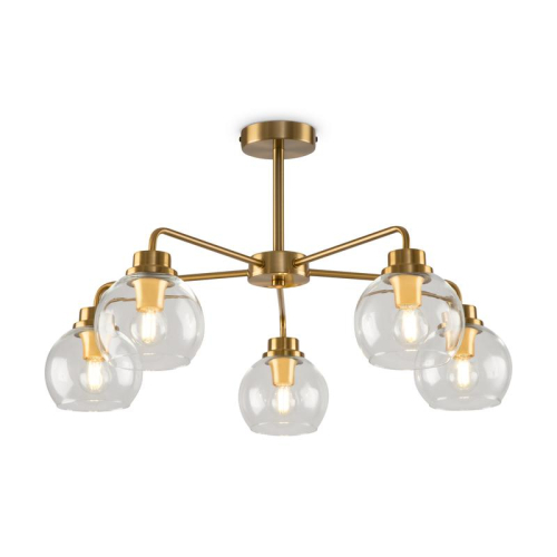 Люстра Neptune 5х60Вт E14 IP20 Freya FR5176PL-05BS