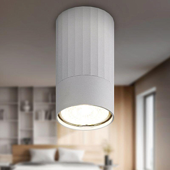 Светильник OL32 WH MR16 GU10 IP20 настенно-потолочный спот бел. ЭРА Б0056377