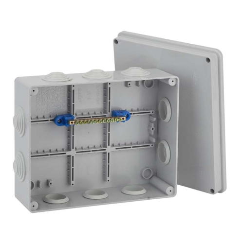 Коробка распределительная ОП 240х195х90мм IP55 Ruvinil 67065УП