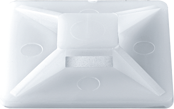 База монтажная самоклеящаяся OFP-30-100-WH 30х30 бел. (уп.100шт) ОНЛАЙТ 90748