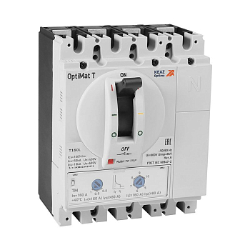 Выключатель автоматический 3п 32А OptiMat T125H TM КЭАЗ 356158