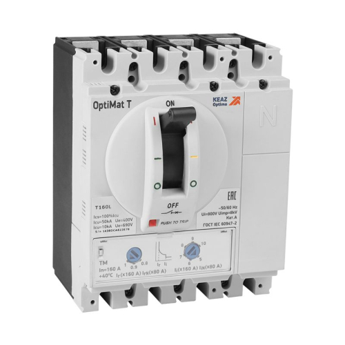 Выключатель автоматический 3п 32А OptiMat T125H TM КЭАЗ 356158