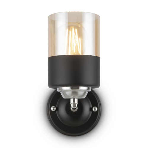 Светильник Gretta 60Вт E27х1 IP20 бра настен. Freya FR5088WL-01B