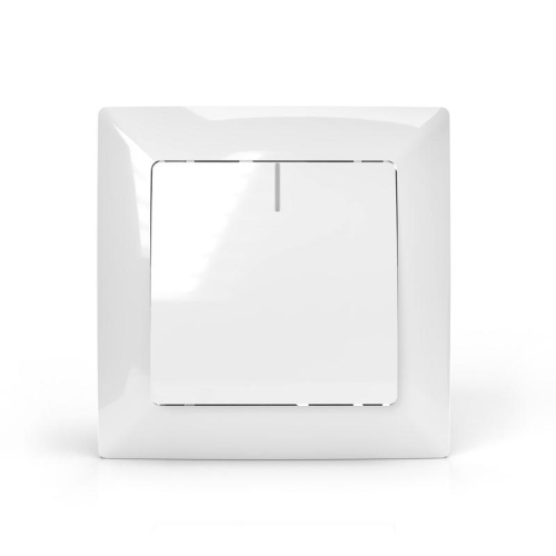 Выключатель 1-кл. СП AVA 10А IP20 с индикатором в сборе бел. TOKOV LIGHT TKL-AV-V1IF-C01