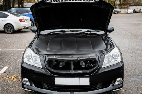 Утеплитель двигателя Black Premium двойной слой размер M 140х90см Rexant 80-0330