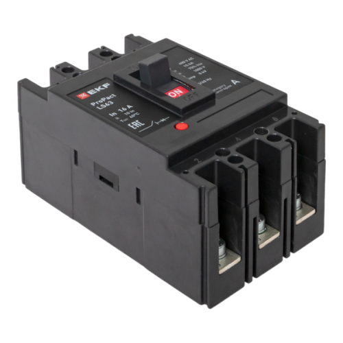 Выключатель автоматический 3п 16А 15кА LS63 ProPact EKF mccb-63-15-3-16-ls