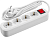Удлинитель 4х2м с заземл. 16А IP20 90 808 OPE-S-04-200-ESC-3x1 с кнопкой бел. ОНЛАЙТ 90808
