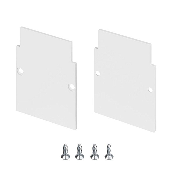 Заглушка MAG-CAP-4560-FDW (WH) металл Arlight 046964