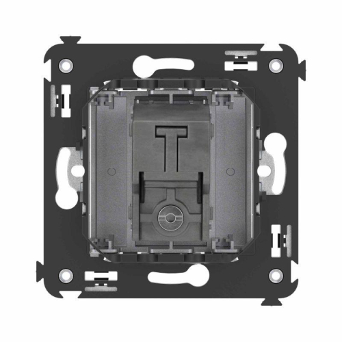 Розетка телевизионная оконечная TV СП Avanti "Закаленная сталь" DKC 4404523
