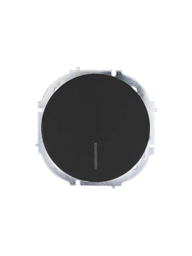 Выключатель 1-кл. СП OSEN 10А IP20 с подсветкой механизм черн. бархат LEZARD 743-4288-111