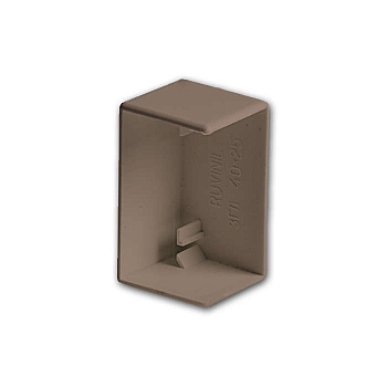 Заглушка для кабель-канала РКК 60х40 корич. Ruvinil ЗГЛ-60х40-К