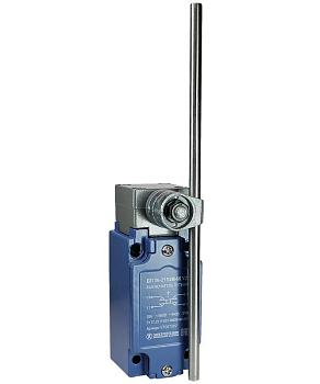 Выключатель путевой ВП 36-2153М-66 У2 круглый стальной рычаг регулир. по длине 1з+1р безинерционный 30х60мм без сальника 3А IP66 Электротехник ET007302