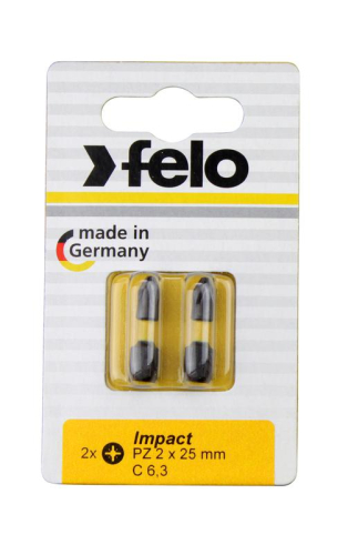 Бита крестовая ударная Impact PZ 1х25 (блист.2шт) FELO 02101241