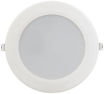 Светильник светодиодный ДВО 1717 24Вт 4000К IP40 круг бел. IEK LDVO0-1717-24-4000-K01