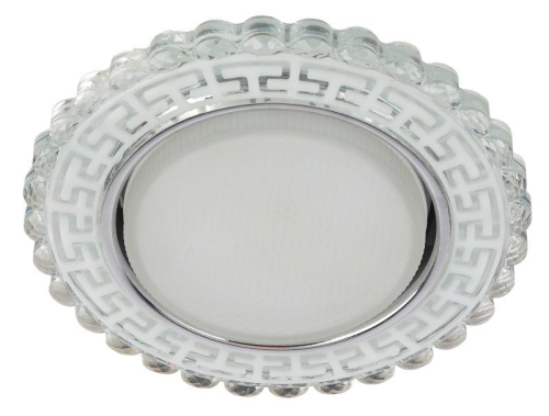 Светильник светодиодный DK LD38 SL GX53 точечный; декор со светодиодной подсветкой зеркальн. ЭРА Б0037392