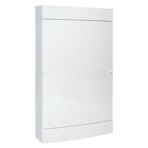 Щит комбинированный "Unix" бел. дверь (2х12 модулей+1 монтажная плата) 4 габарит IP40 PROxima EKF ux-2x12+1m-nw