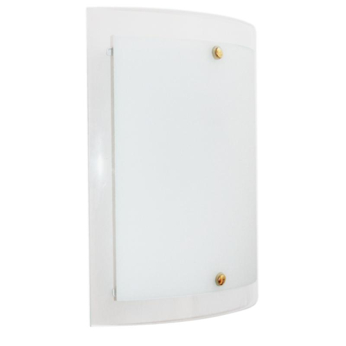 Светильник НББ 07-60-001 М75 "Консул" 300х250 60Вт E27 IP20 матов. бел./держ. винт зол. (инд. упак.) Элетех 1005205420