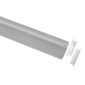 Комплект с врезным анодированным профилем 6814 68х14мм 2м Эра Б0062863